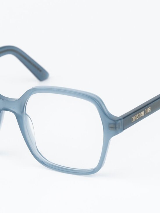 Dior Women Eyeglasses Blue Square DIORMIDNIGHT O S1I 8000 NEW AUTHENTIC main image 9
